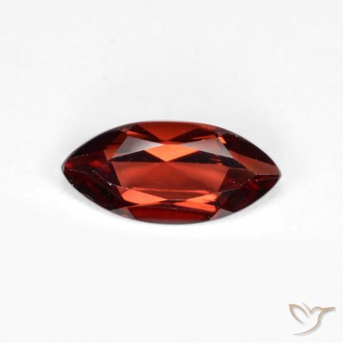 1.09ct Natural Merlot Red Pyrope Garnet, Marquise, VVS-VS