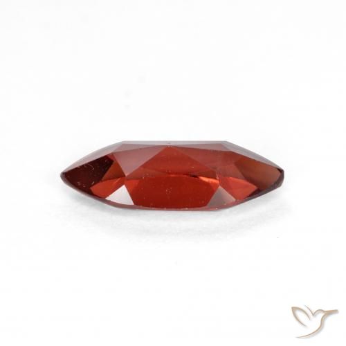 Pyrope Garnet Gemstone in 10 x 4.7 mm Size for Sale, Pyrope Garnet Stone in Merlot Red Color