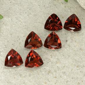 Uranopyrochlore 2.60 ct Trillion Cut 8 x 8mm y960 Black Gemstone Loose Faceted Gem Stone Triangle
