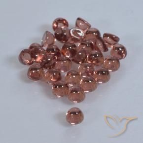 2.00 ctw Red Pyrope Garnet Stones, Natural Pyrope Garnet in Round Cabochon Shape for Sale