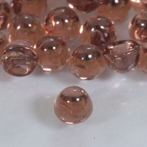 Medium Red Pyrope Garnet Gem - 0.1ct Round Cabochon (ID: 500002)