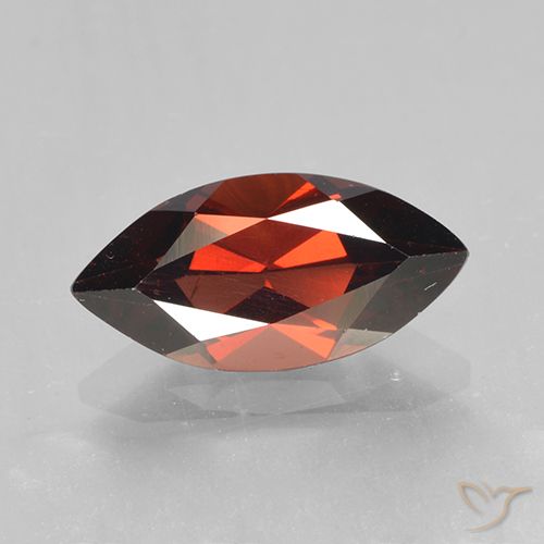 2.05ct Natural Deep Scarlet Red Pyrope Garnet, Marquise, VVS-VS
