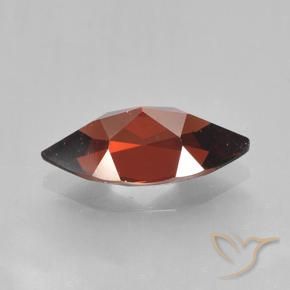 Pyrope Garnet Gemstone in 12 x 5.9 mm Size for Sale, Pyrope Garnet Stone in Deep Scarlet Red Color