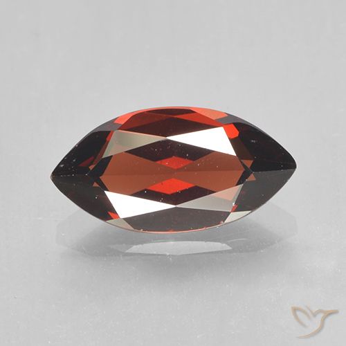 2.08ct Natural Merlot Red Pyrope Garnet, Marquise, VVS-VS