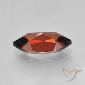 Pyrope Garnet Gemstone in 11.6 x 6 mm Size for Sale, Pyrope Garnet Stone in Merlot Red Color