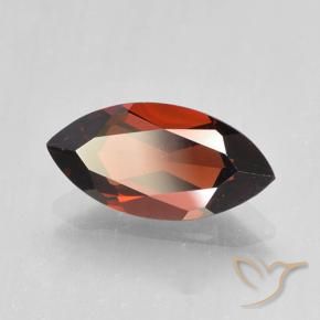 2.09 ct Red Pyrope Garnet Stone, Natural Pyrope Garnet in Marquise Facet Shape for Sale