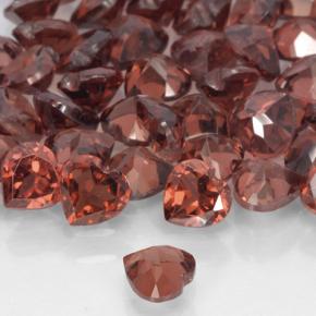 Pyrope Garnet Gemstone in 4 x 4 mm (calibrated) Size for Sale, Pyrope Garnet Stone in Dark Red Color