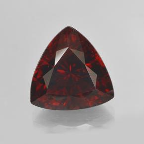 6.5ct Trillion Facet Deep Red Pyrope Garnet Gem for sale 6.5ct Trillion Facet Deep Red Pyrope Garnet Gem (ID: 503720)