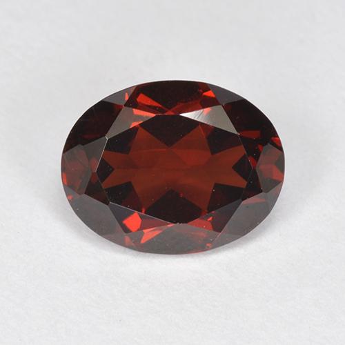 Deep Blood Red Pyrop-Granat Edelstein - 2.2ct Oval facettiert (ID: 513531)
