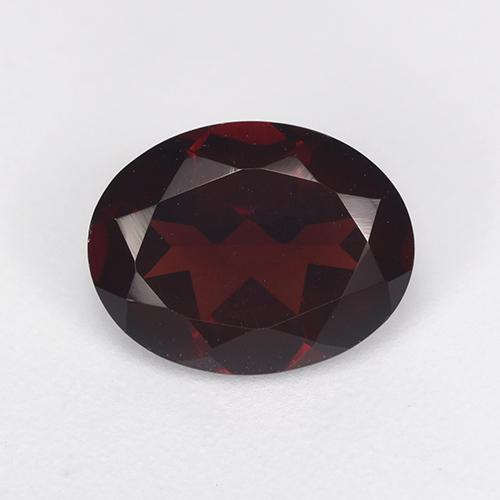 Deep Blood Red Pyrop-Granat Edelstein - 1.9ct Oval facettiert (ID: 516968)