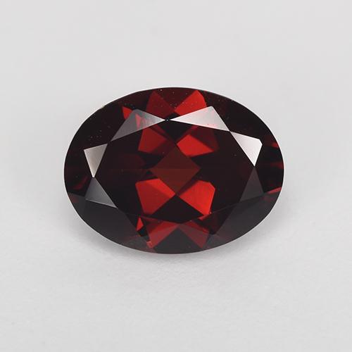 Deep Blood Red Pyrope Garnet Gem - 2.2ct Oval Facet (ID: 516970)
