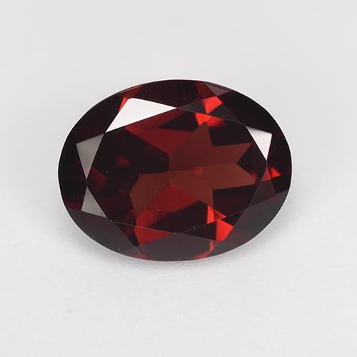 Rojo oscuro Granate Piropo Gema - 1.9ct Forma ovalada (ID: 516976)