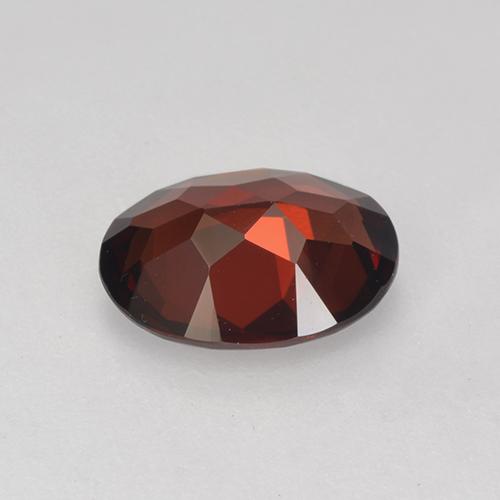 Pyrope Garnet Gemstone in 9 x 7 mm (calibrated) Size for Sale, Pyrope Garnet Stone in Deep Red Color