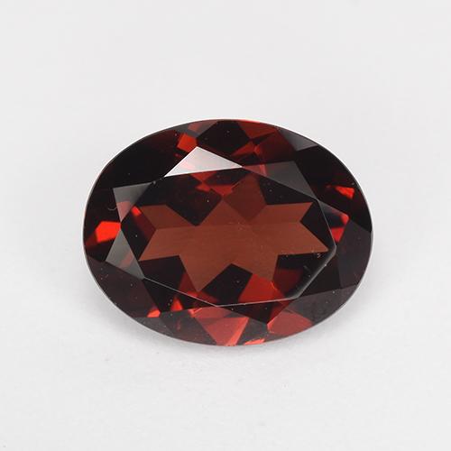 Темно-красный Гранат Пироп Камень - 2ct Фасетный Овал (ID: 522731)