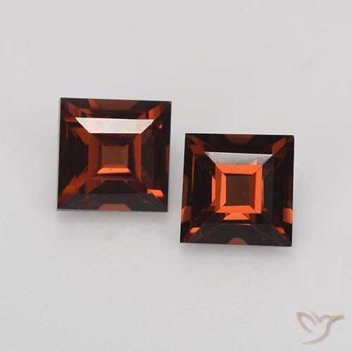 1.02ctw Natural Merlot Red Pyrope Garnet, Square, VVS-VS