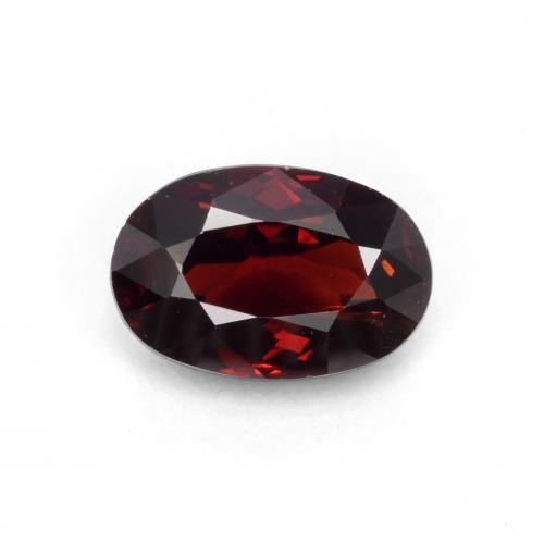Rojo oscuro Granate Piropo Gema - 1.4ct Forma ovalada (ID: 538048)