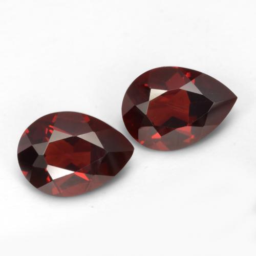 Sangria Red Гранат Пироп Камень - 0.8ct Фасетная Груша (ID: 538233)