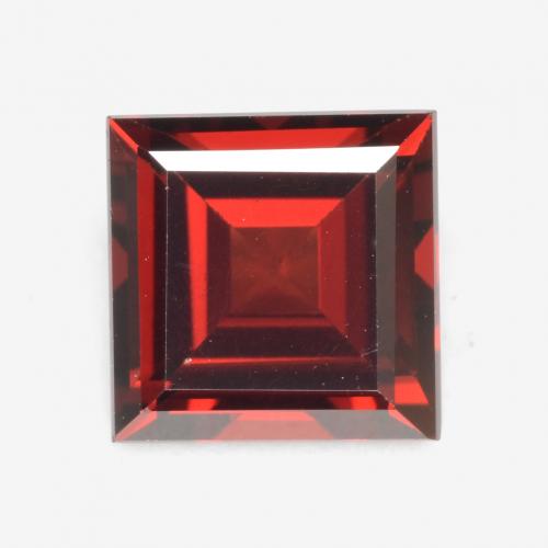 Sangria Red Гранат Пироп Камень - 2.1ct Фасетный Квадрат (ID: 539211)