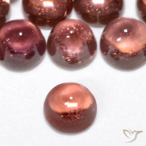297.18 ctw Red Pyrope Garnet Stones, Natural Pyrope Garnet in Round Cabochon Shape for Sale