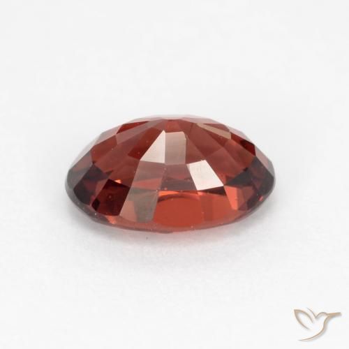 Pyrope Garnet Gemstone in 7 x 5 mm (calibrated) Size for Sale, Pyrope Garnet Stone in Currant Red Color