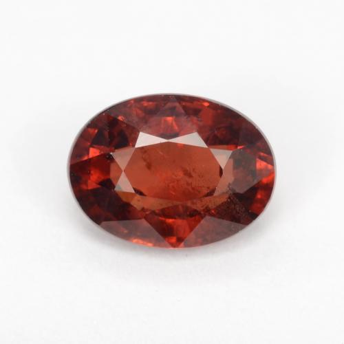 Granato piropo 7 x 5,2mm rosso Ovale sfaccettato dal Mozambico, peso di 1,12 ct, gemma naturale non trattati in purezza VS-SI, 1 pezzo Granato piropo - Colore: Ribes Rosso, durezza Mohs di 6,5 - 7,5 adatto per gioielli da indossare ogni giorno, Photo A
