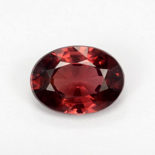 Rojo sangre intenso Granate Piropo Gema - 1ct Forma ovalada (ID: 543416)