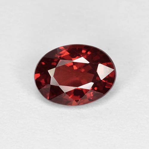 Rojo oscuro Granate Piropo Gema - 1ct Forma ovalada (ID: 543546)