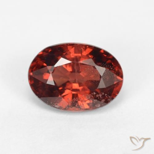 1.20ct Natural Dark Red Pyrope Garnet, Oval, VS-SI