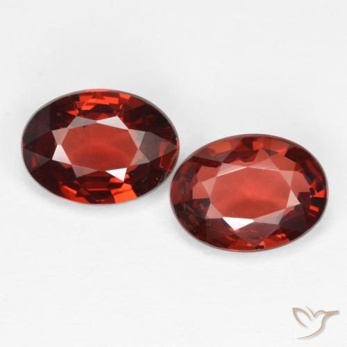 1.85ctw Natural Sangria Red Pyrope Garnet, Oval, VS