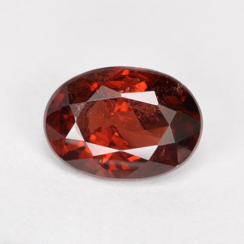 Rojo medio Granate Piropo Gema - 1ct Forma ovalada (ID: 561941)