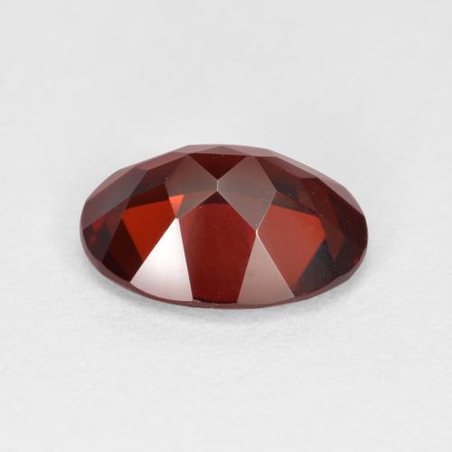 Pyrope Garnet Gemstone in 9 x 7 mm (calibrated) Size for Sale, Pyrope Garnet Stone in Deep Blood Red Color