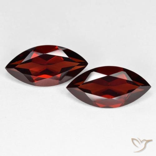 4.13ctw Natural Sangria Red Pyrope Garnet, Marquise, VVS