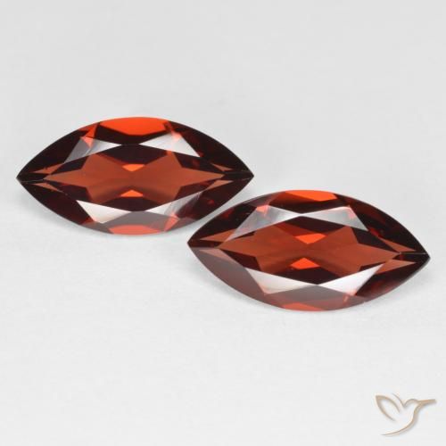 3.81ctw Natural Sangria Red Pyrope Garnet, Marquise, VVS
