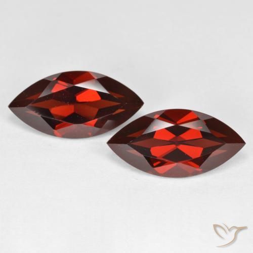 4.40ctw Natural Dark Red Pyrope Garnet, Marquise, VVS