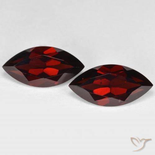 4.58ctw Natural Dark Red Pyrope Garnet, Marquise, VVS