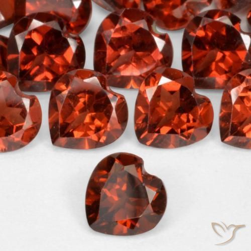 Best Garnet for a Promise Ring | Pyrope Garnet, Heart Shape
