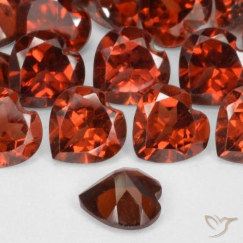 Best Garnet for a Promise Ring | Pyrope Garnet, Heart Shape