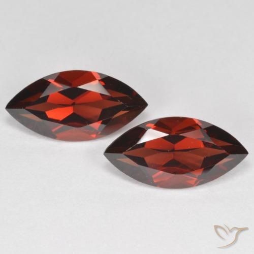 4.38ctw Natural Deep Blood Red Pyrope Garnet, Marquise, VVS