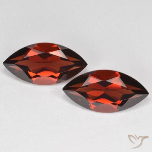 4.31ctw Natural Deep Blood Red Pyrope Garnet, Marquise, VVS