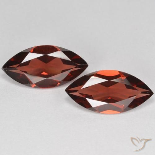 3.81ctw Natural Medium Red Pyrope Garnet, Marquise, VVS