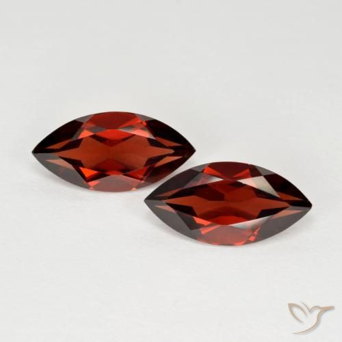 4.03ctw Natural Currant Red Pyrope Garnet, Marquise, VVS-VS