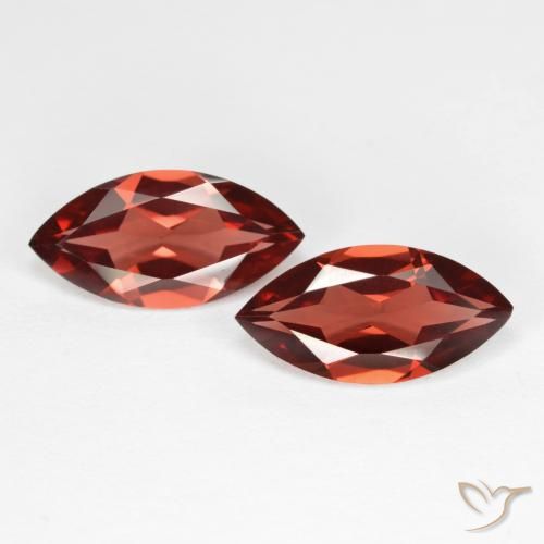 3.76 ct Marquise Cut Pyrope Garnet, 12.1 x 6.1 mm From Mozambique, Photo A