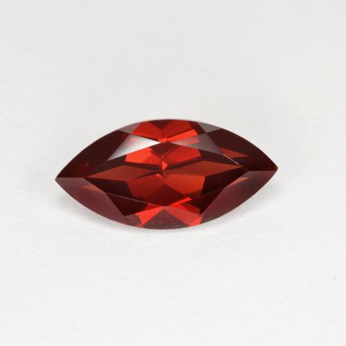 ブラッドレッド パイロープガーネット 宝石 - 2.2ct マーキーズファセット (ID: 590461)