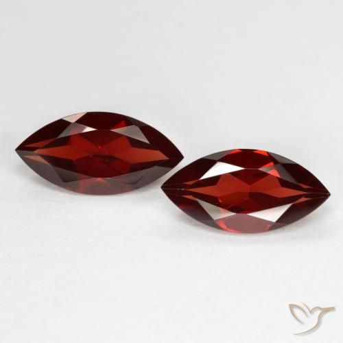4.37ctw Natural Deep Blood Red Pyrope Garnet, Marquise, VVS-VS