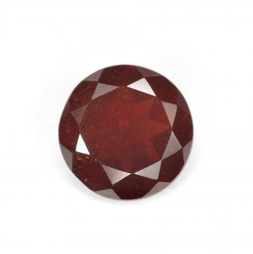 Granato piropo rosso taglio rotondo da 1,27 ct dal Mozambico, dimensione 6,8mm, pietra preziosa naturale non trattati , purezza VS, Granato piropo Sfaccettatura rotonda da 1 pz, durezza Mohs di 6,5 - 7,5 adatto per gioielli da indossare ogni giorno, Photo A