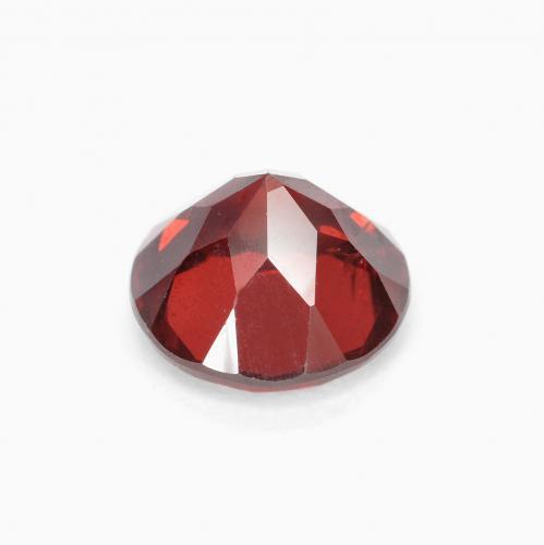 Pyrope Garnet Gemstone in 7 mm (calibrated) Size for Sale, Pyrope Garnet Stone in Currant Red Color