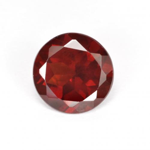 Intense Red Pyrop-Granat Edelstein - 1.5ct Rund Facettenschliff (ID: 620024)