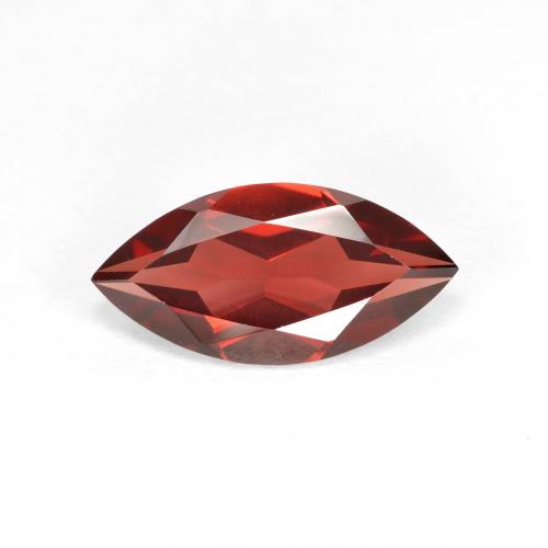2.02 ct Red Pyrope Garnet Gemstone, Pyrope Garnet Gem in Marquise Facet Shape for Sale.