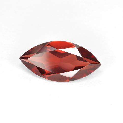 2.02 ct Red Pyrope Garnet Stone, Natural Pyrope Garnet in Marquise Facet Shape for Sale