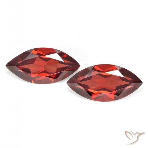 4.00ctw Natural Medium Red Pyrope Garnet, Marquise, VVS-VS